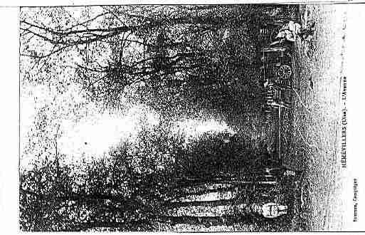 Ville de HEMEVILLERS Carte postale ancienne