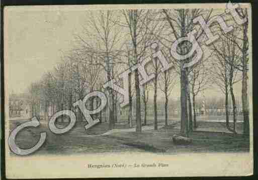 Ville de HERGNIES Carte postale ancienne Ville de HERGNIES Carte postale ancienne