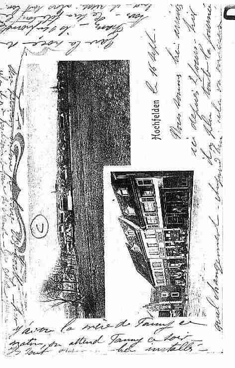 Ville de HOCHFELDEN Carte postale ancienne