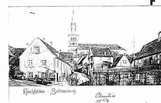 Ville de HOCHFELDEN Carte postale ancienne