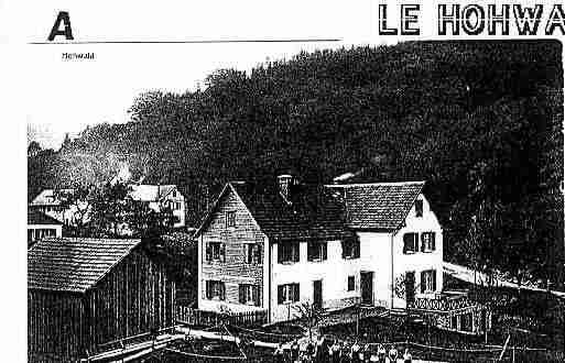 Ville de HOHWALD(LE) Carte postale ancienne