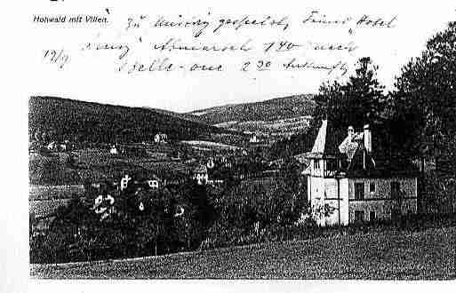 Ville de HOHWALD(LE) Carte postale ancienne