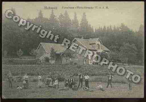 Ville de HOHWALD(LE) Carte postale ancienne