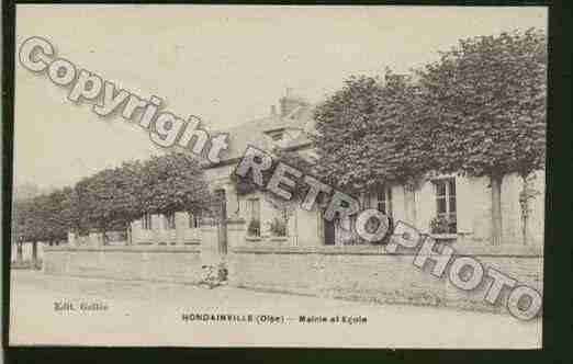 Ville de HOUDAINVILLE Carte postale ancienne