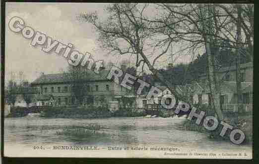 Ville de HOUDAINVILLE Carte postale ancienne