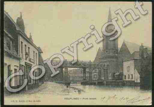 Ville de HOUPLINES Carte postale ancienne