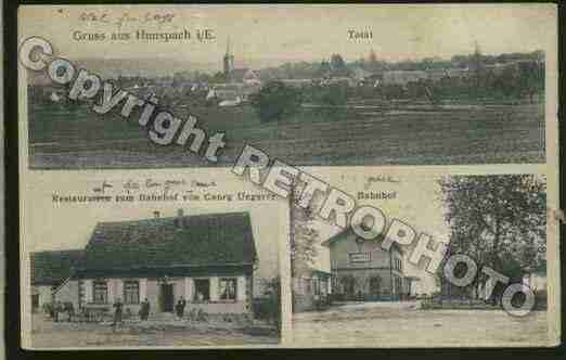Ville de HUNSPACH Carte postale ancienne Ville de HUNSPACH Carte postale ancienne