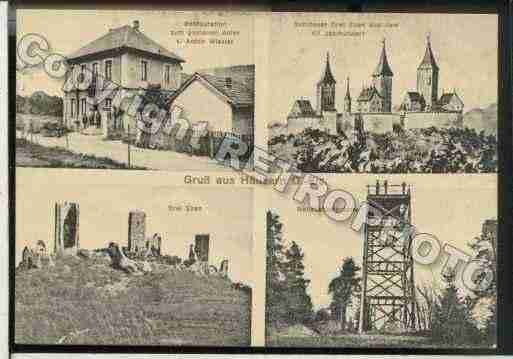 Ville de HUSSERENLESCHATEAUX Carte postale ancienne