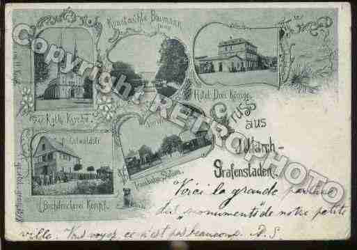 Ville de ILLKIRCHGRAFFENSTADEN Carte postale ancienne