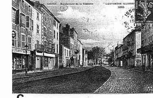 Ville de ISSOIRE Carte postale ancienne