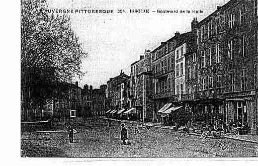Ville de ISSOIRE Carte postale ancienne