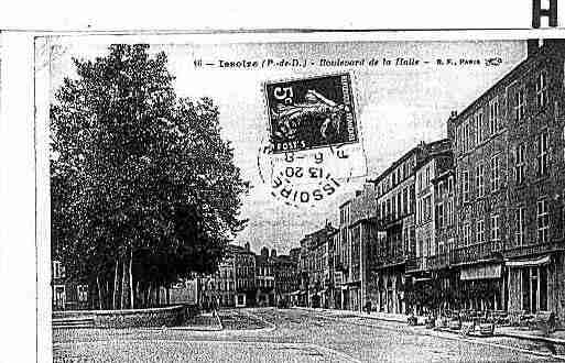 Ville de ISSOIRE Carte postale ancienne