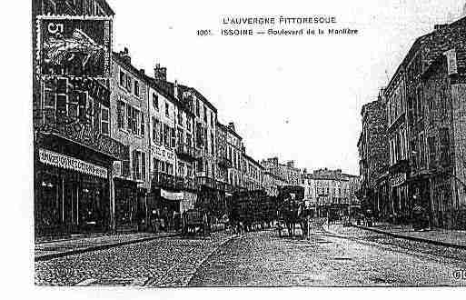 Ville de ISSOIRE Carte postale ancienne