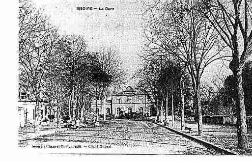 Ville de ISSOIRE Carte postale ancienne