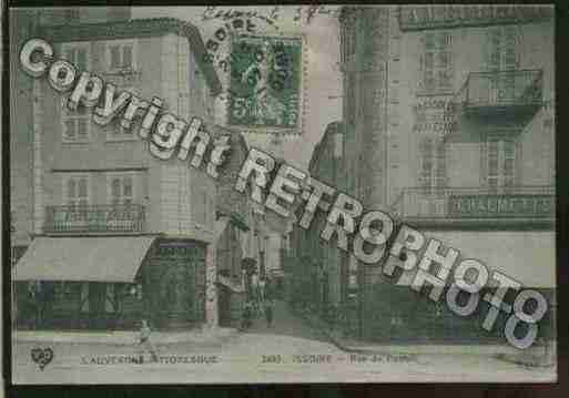 Ville de ISSOIRE Carte postale ancienne