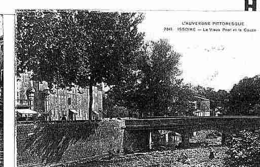 Ville de ISSOIRE Carte postale ancienne