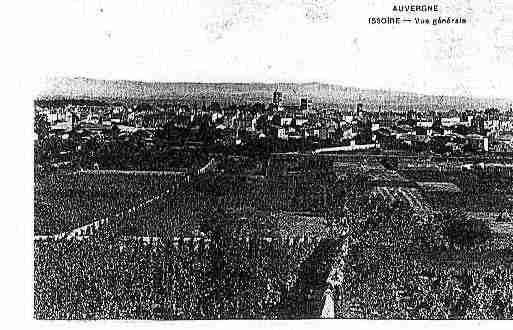 Ville de ISSOIRE Carte postale ancienne