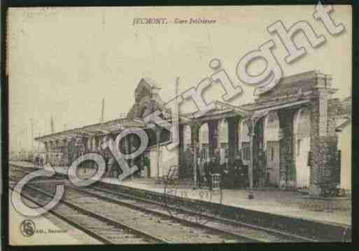 Ville de JEUMONT Carte postale ancienne