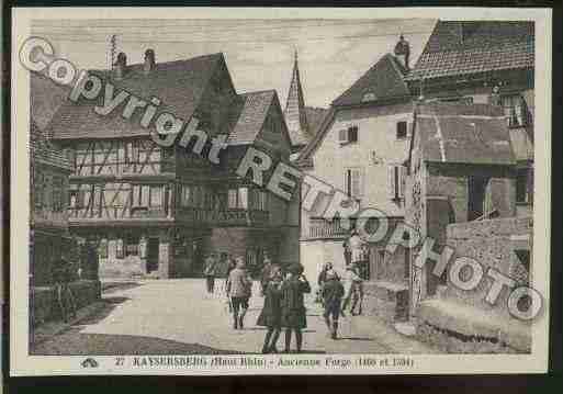 Ville de KAYSERSBERG Carte postale ancienne