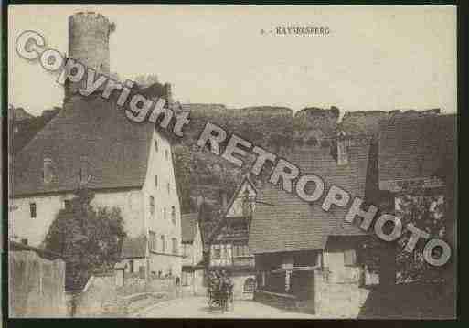 Ville de KAYSERSBERG Carte postale ancienne