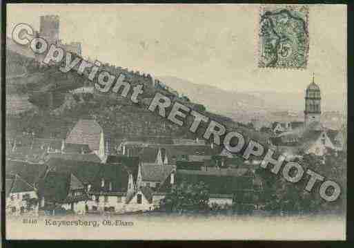 Ville de KAYSERSBERG Carte postale ancienne Ville de KAYSERSBERG Carte postale ancienne