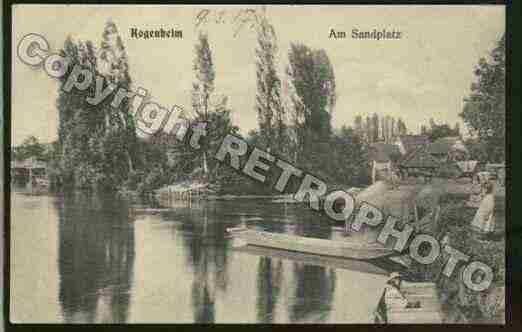 Ville de KOGENHEIM Carte postale ancienne