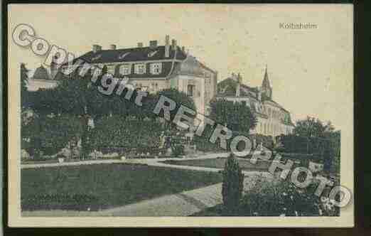 Ville de KOLBSHEIM Carte postale ancienne