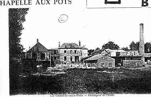Ville de LACHAPELLEAUXPOTS Carte postale ancienne Ville de LACHAPELLEAUXPOTS Carte postale ancienne