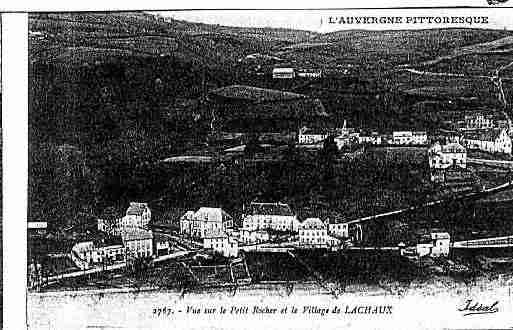 Ville de LACHAUX Carte postale ancienne