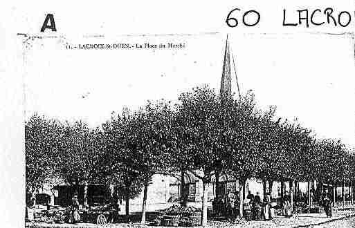 Ville de LACROIXSAINTOUEN Carte postale ancienne