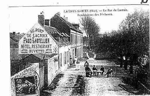 Ville de LACROIXSAINTOUEN Carte postale ancienne