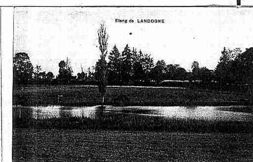 Ville de LANDOGNE Carte postale ancienne