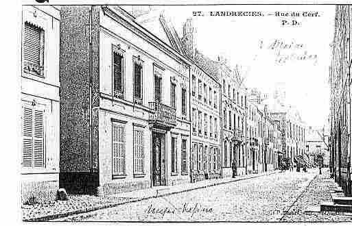 Ville de LANDRECIES Carte postale ancienne