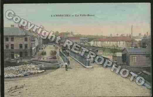 Ville de LANDRECIES Carte postale ancienne Ville de LANDRECIES Carte postale ancienne