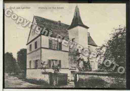 Ville de LANDSER Carte postale ancienne