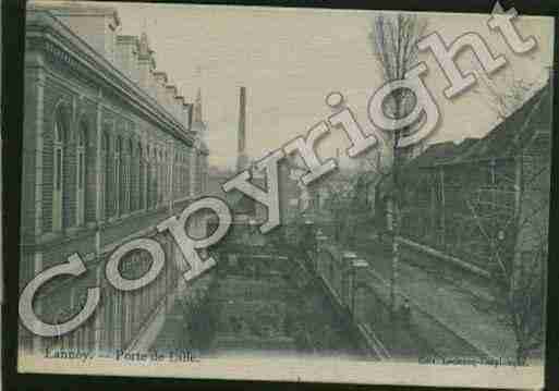 Ville de LANNOY Carte postale ancienne
