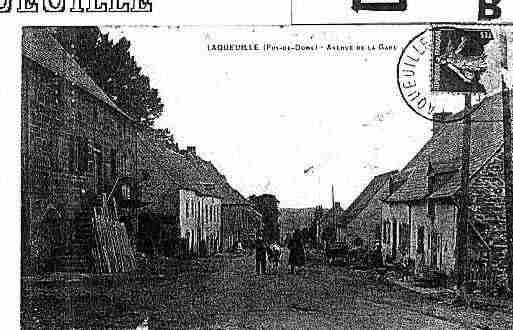Ville de LAQUEUILLE Carte postale ancienne