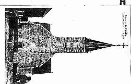 Ville de LARCHAMP Carte postale ancienne