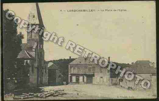 Ville de LAROCHEMILLAY Carte postale ancienne