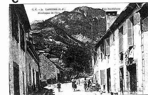 Ville de LARUNS Carte postale ancienne