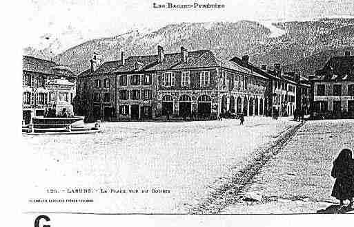 Ville de LARUNS Carte postale ancienne