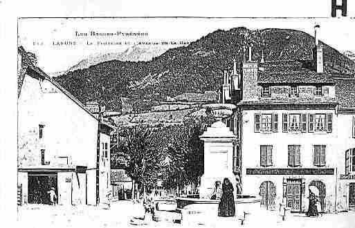 Ville de LARUNS Carte postale ancienne