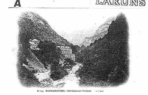 Ville de LARUNS Carte postale ancienne Ville de LARUNS Carte postale ancienne
