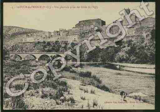 Ville de LATOURDEFRANCE Carte postale ancienne