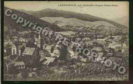 Ville de LAUTENBACH Carte postale ancienne