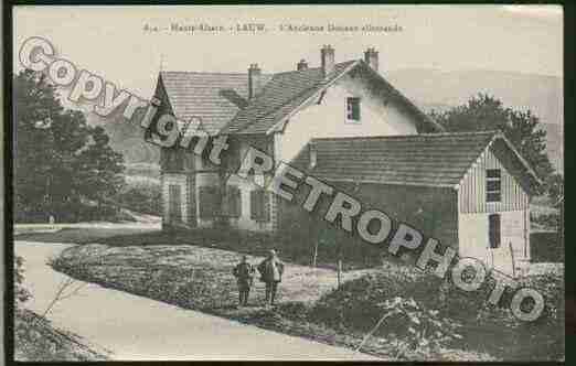 Ville de LAUW Carte postale ancienne