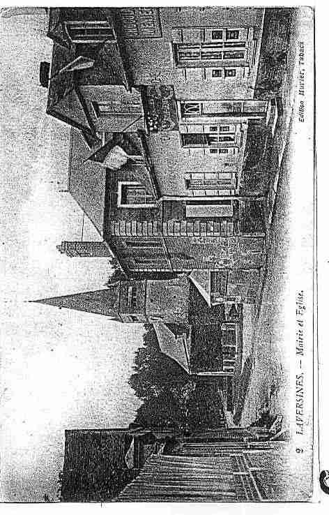 Ville de LAVERSINES Carte postale ancienne Ville de LAVERSINES Carte postale ancienne