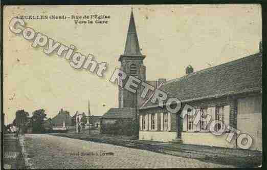 Ville de LECELLES Carte postale ancienne Ville de LECELLES Carte postale ancienne