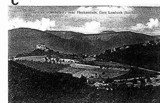 Ville de LEMBACH Carte postale ancienne