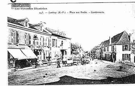 Ville de LEMBEYE Carte postale ancienne